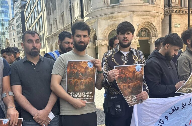Murderers in Power : Protestor Blasts Kurdish Parties Over Salary Crisis