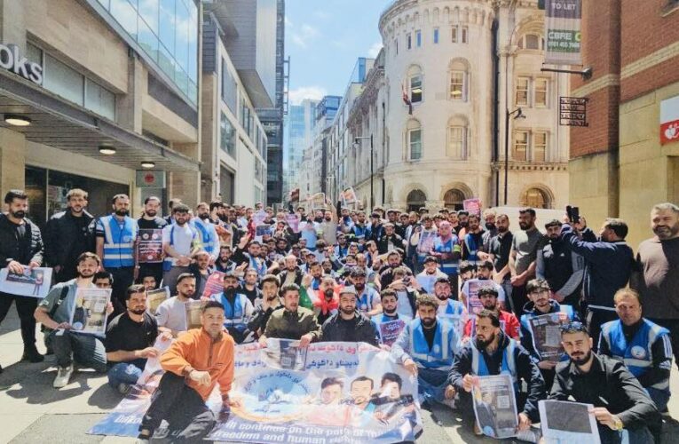 UK-wide Kurdish Protests Condemn Mass Arrests and Salary Crisis in Kurdistan