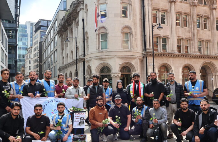 Exiled but Unbroken: Dakok Organization Leads Protest for Sorani Mama Hama in the UK