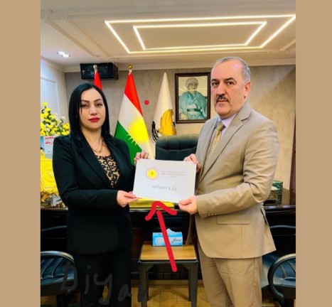 A Director General Bestows Party Awards within His Department